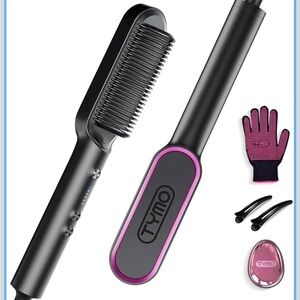 TYMO Hair Straightening Comb with Accessories